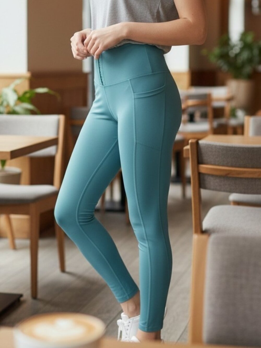 EUC OTOS ( 14 ) Activewear Leggings with Corset High Rise Style Y7264